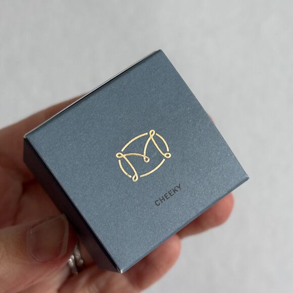 Merit Flush Balm Cream Blush in Cheeky Pink Lightweight Buildable New In Box - Picture 3 of 9